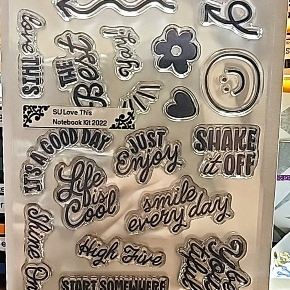 Stampin Up Love This Memory Notebook Kit - Stamp ONLY